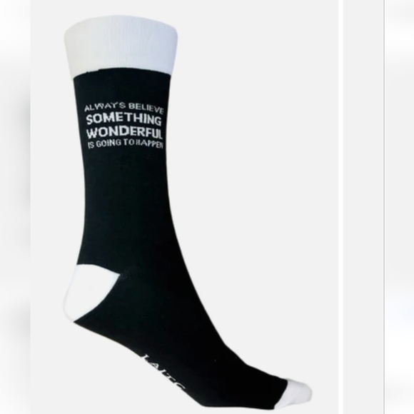 LOS ANGELES TRADING CO. | Always Believe Something Wonderful Socks - Picture 4 of 10